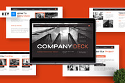 Company Deck - Business Key, a Presentation Template by Deepslide Studio (Thumbnail 1 of 4)