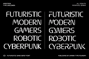 Apestron - Futuristic Font, a Sans Serif Font by Zarma Type (Thumbnail 7 of 10)