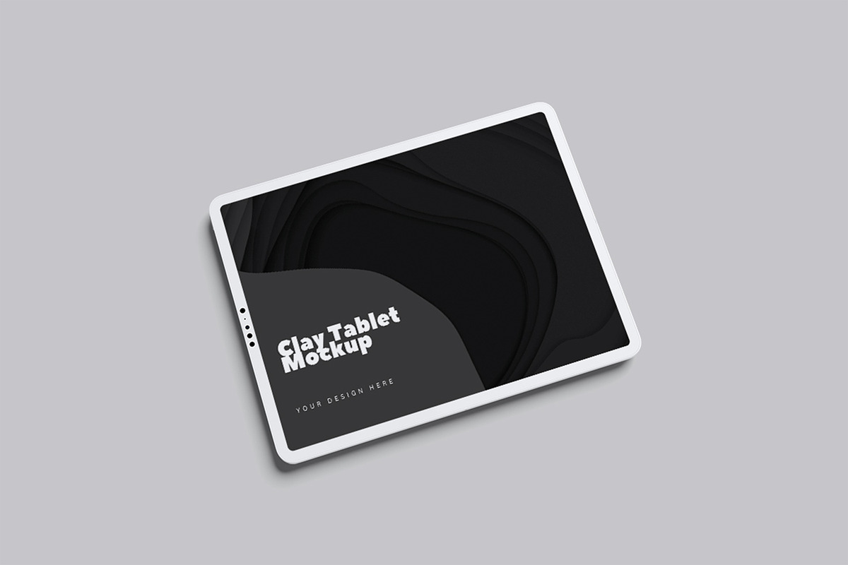 Tablet Clay Mockup, an iPad Mockup by Twins_studio926 (Photo 2 of 5)