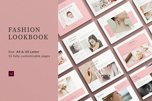 Fashion Lookbook Brochure Template