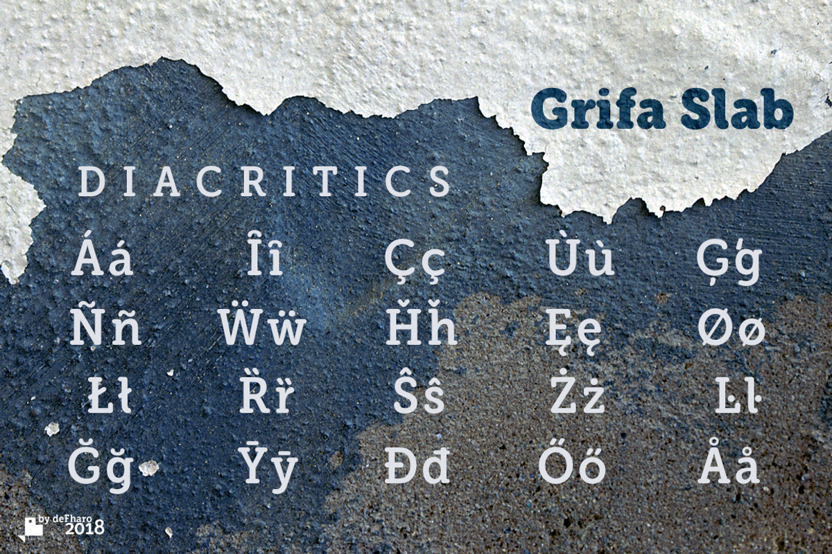 Grifa Rounded & Slab -4 fonts- preview 2