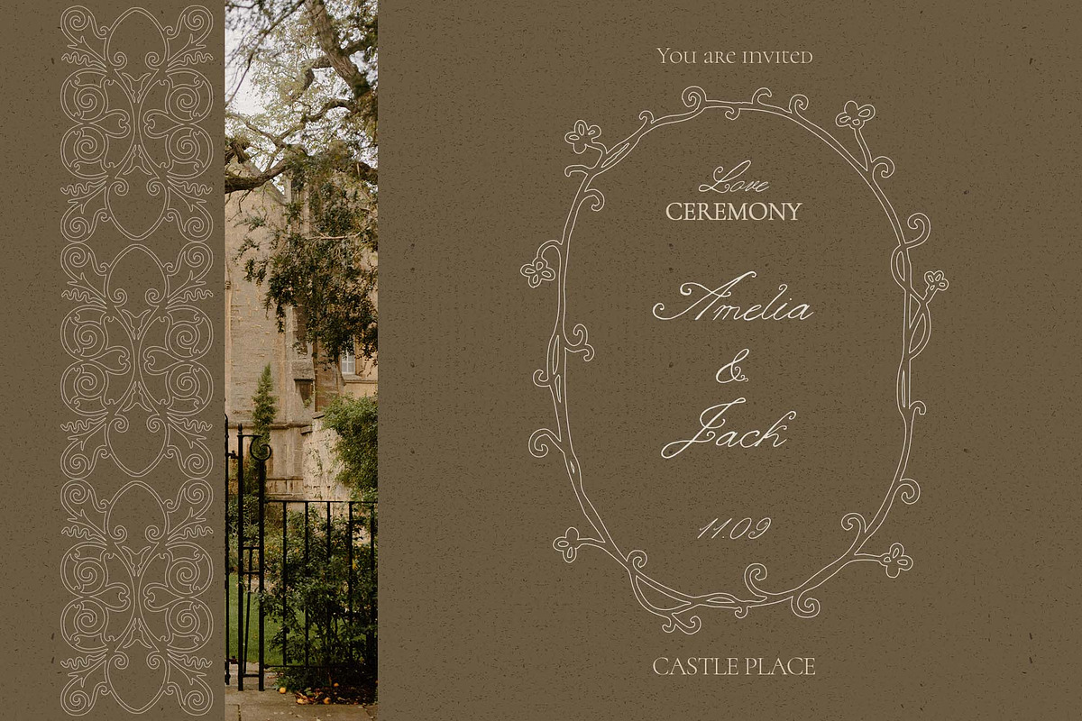 Flourish – Vintage Ornamental Frames, an Object Graphic by DigARTbyHavroshka (Photo 3 of 12)