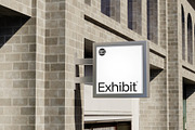 Store Signboard Mockup, an Advertising Mockup by SLAB! Design (Thumbnail 5 of 8)