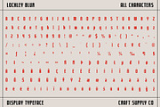 Lochley Blur, a Sans Serif Font by Craft Supply Co. (Thumbnail 8 of 8)