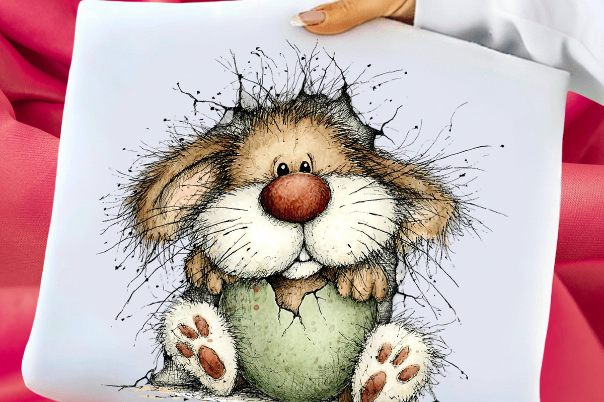 Whimsical Easter Clipart, an Illustration by Libby Wishes (Photo 3 of 7)