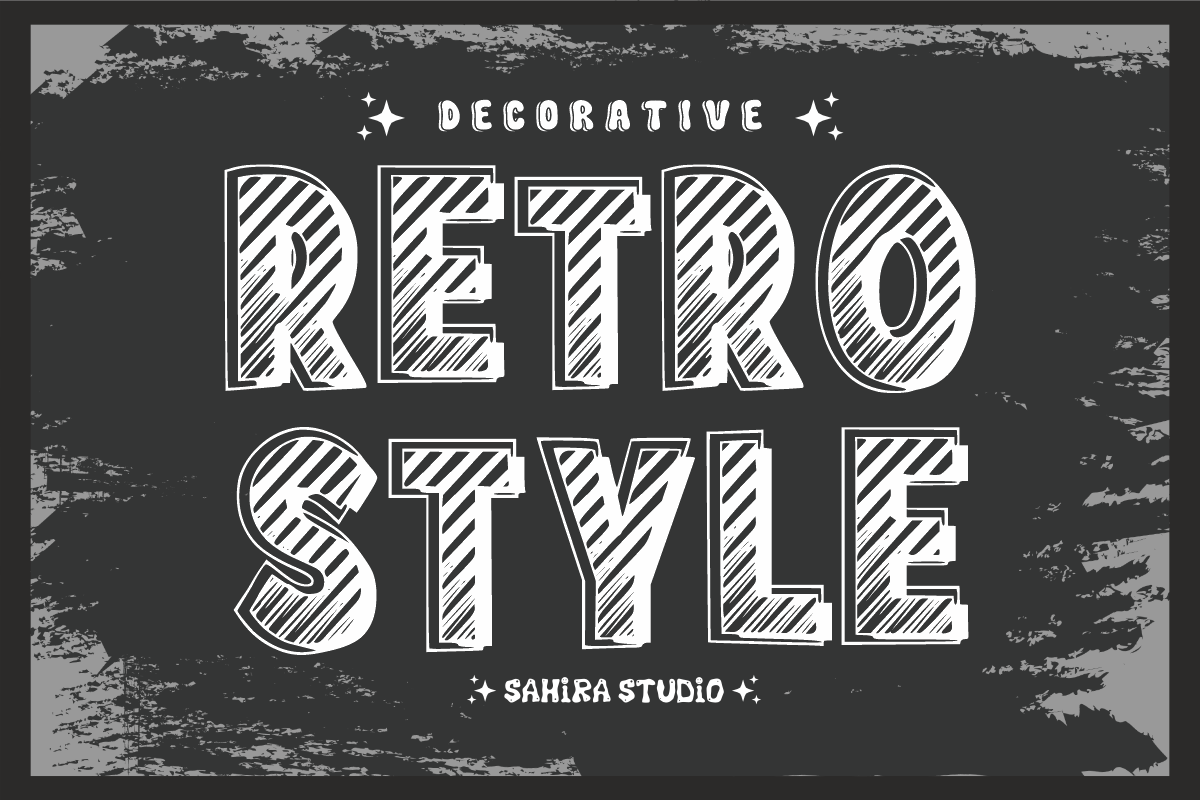 Simple Chalk - Hand Drawn Font, a Sans Serif Font by Sahira Studio (Photo 2 of 4)