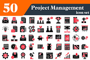 Project Management Bundle Icon Set, a Solid Icon by EllaMaiyaali (Thumbnail 1 of 2)