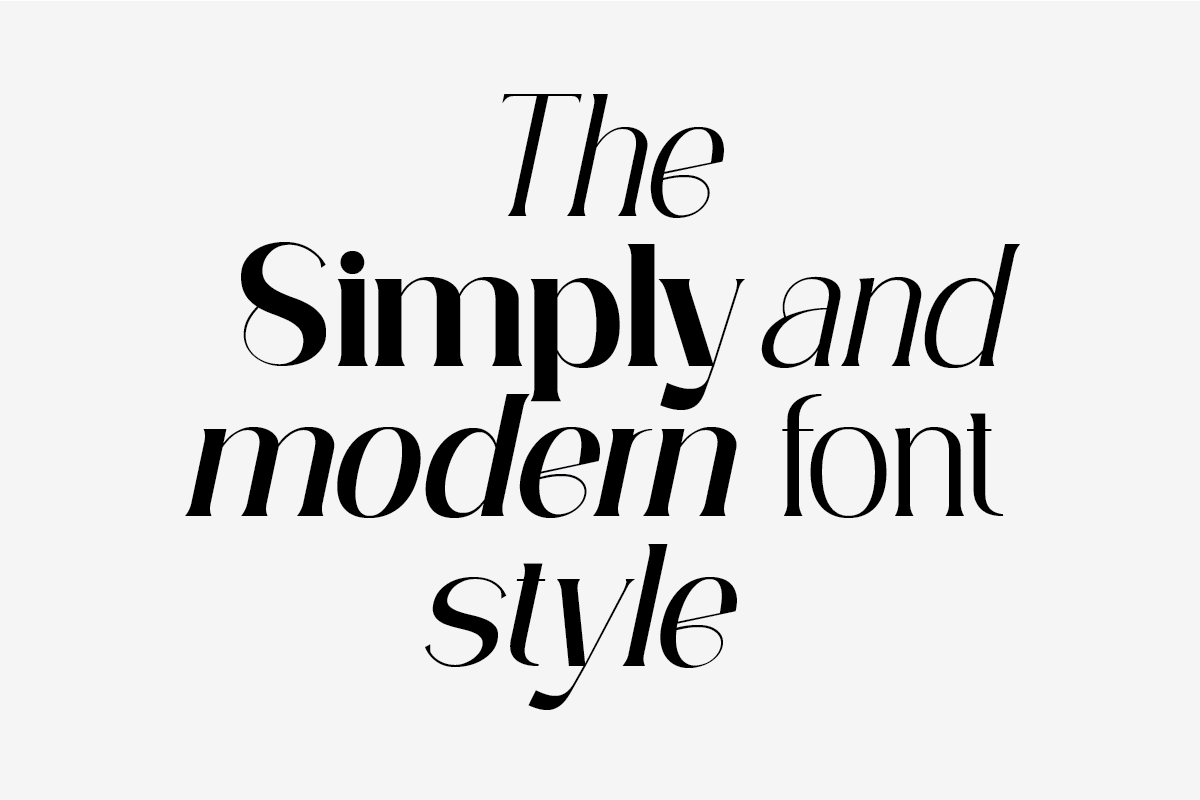 Simply Conception, a Serif Font by Muksal Creative (Photo 2 of 10)