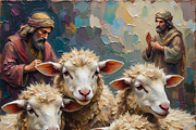 Jesus Christmas Nativity Bundle Set, a Person Illustration by PLUM&FIGS (Thumbnail 31 of 32)