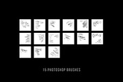 Christmas tree branches brushes, a Brush Add-On by Walllow Creatives (Thumbnail 3 of 3)