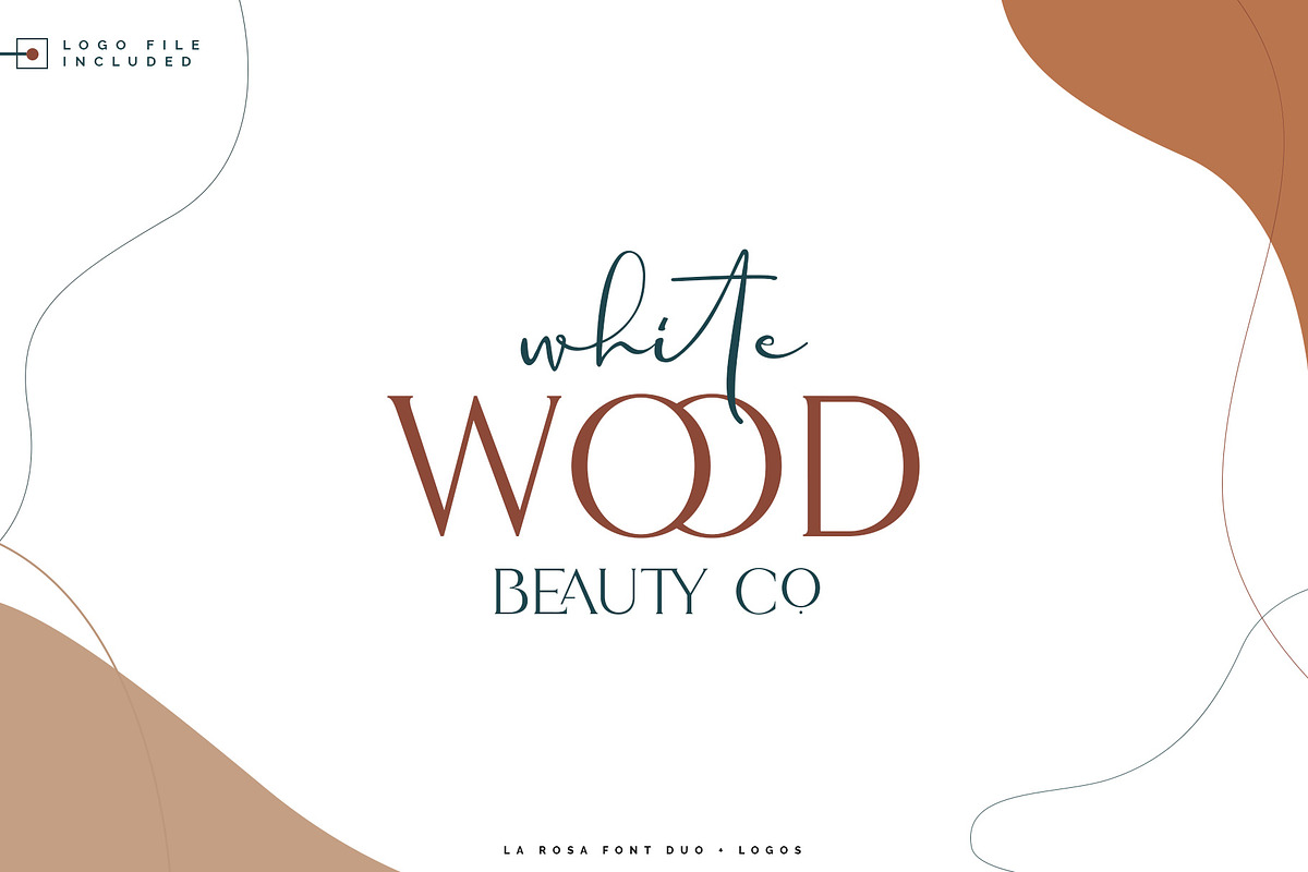 La Rosa Font Duo//Chic Logos, a Serif Font by SNIPESCIENTIST (Photo 30 of 34)