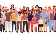 Group of diverse people, a Person Illustration by Yayasya (Thumbnail 2 of 3)