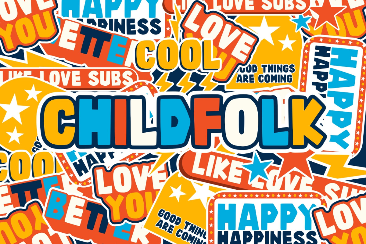 INTRO SALE! - Childfolk, a Sans Serif Font by Good Java Studio (Photo 9 of 10)