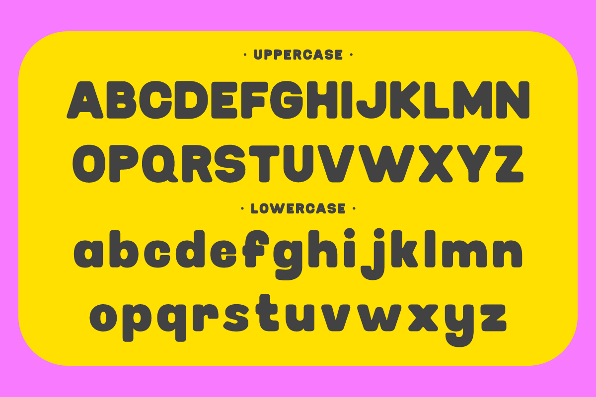 Kortefa Bold Rounded Display Font, a Sans Serif Font by Rasio Studio (Photo 2 of 10)