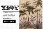 30+ Vintage Tropical Paradise Bundle, a Decorative Illustration by Virgo Studio (Thumbnail 6 of 6)