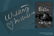Amansa Handwritten Font, a Handwritten Font by RHD Creative Studio (Thumbnail 2 of 10)