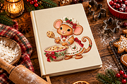 Vintage Christmas Gingerbread Bundle, an Object Graphic by Colorsfav (Thumbnail 6 of 7)