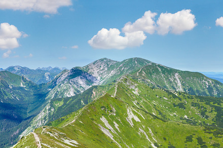 Summer Tatra Mountain ponarama, Poland., a Nature Photo by YuriyB