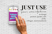 Melrose, WeHo - Instagram Designs, a Social Media Template by Instagram templates E.B. (Thumbnail 2 of 2)