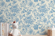 Floral Toile Print Design Patterns, a Pattern Graphic by Olya Creative (Thumbnail 27 of 29)