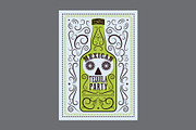 Mexican Party vector poster set., a Food Illustration by PoPaShop (Thumbnail 2 of 10)