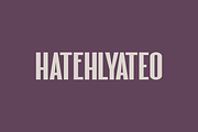 Ghonteo - Modern Condensed Typeface, a Font by Letterna (Thumbnail 4 of 4)