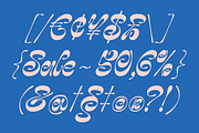 Amiza - Psychedelic Font, a Sans Serif Font by Zarma Type (Thumbnail 12 of 14)