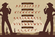 Redtown - Western Typeface, a Slab Serif Font by Burntilldead (Thumbnail 8 of 11)