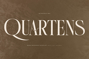 Quartens New Modern Display