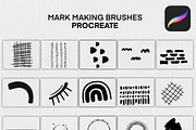 Procreate Mark Making Brushes Set 1, a Brushes & More by Soaring Bird Designs (Thumbnail 4 of 6)