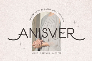 Anisver - Elegant Sans Font