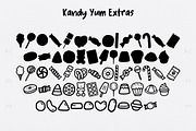 Kandy Yum Font, a Font by YandiDesigns (Thumbnail 3 of 5)