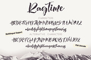 Ragtime - Brush Font Duo, a Script Font by Cruzine (Thumbnail 4 of 11)