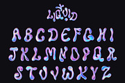Liquid Chrome Iridescent - 3D Type, a Graphic by LarysaZabrotskaya (Thumbnail 5 of 9)