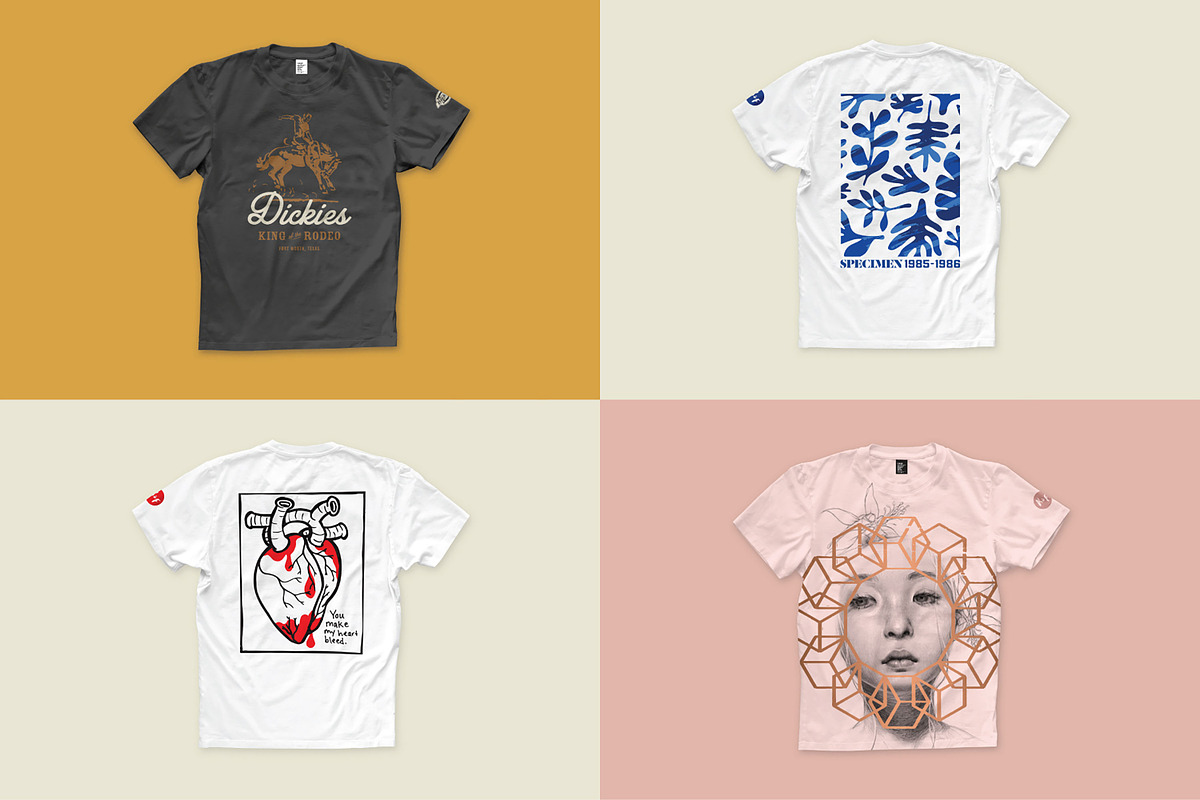 Awesome Apparel Mockups Bundle, a Shirt Mockup by Komet & Flicker (Photo 3 of 14)