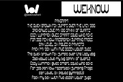 Super Easy font, a Sans Serif Font by weknow (Thumbnail 6 of 8)