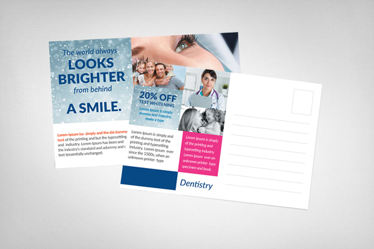Nursing School Hospital Postcard, a Card Template by graphicforest (Photo 2 of 3)