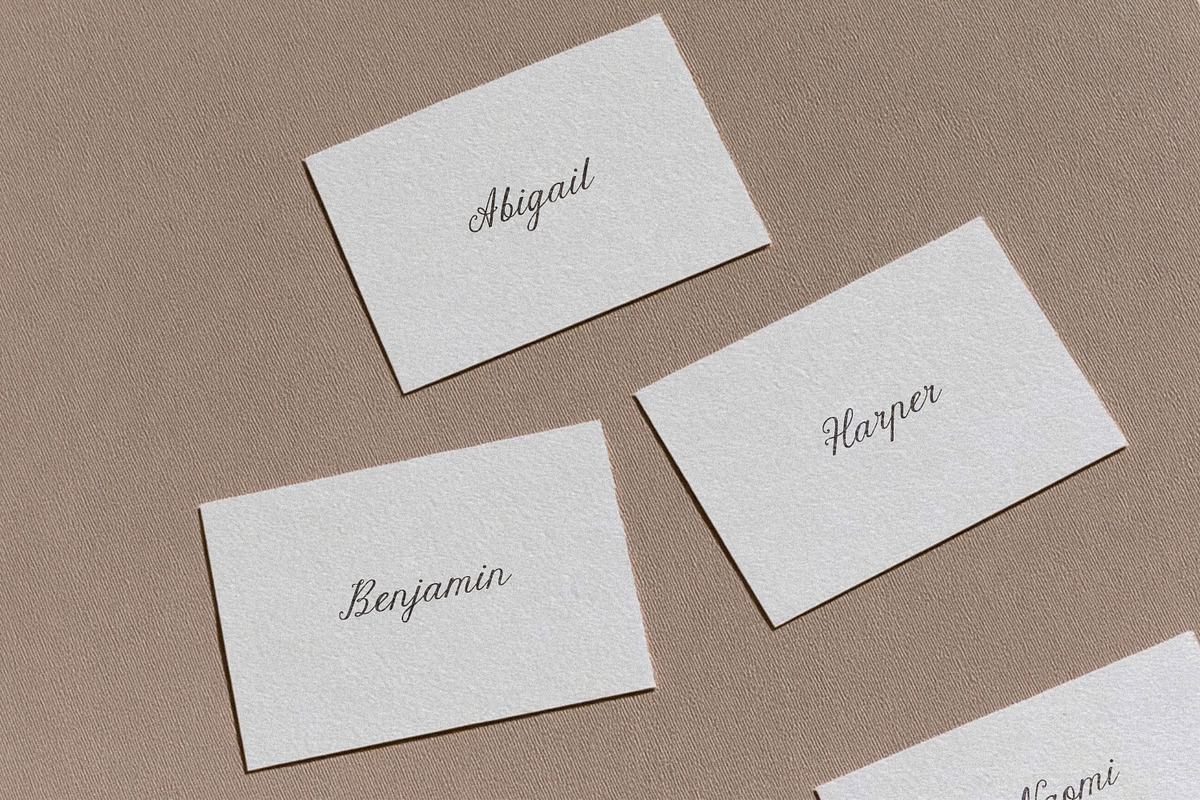 Delicate Promise | Vintage Script, a Script Font by AnMark (Photo 8 of 18)
