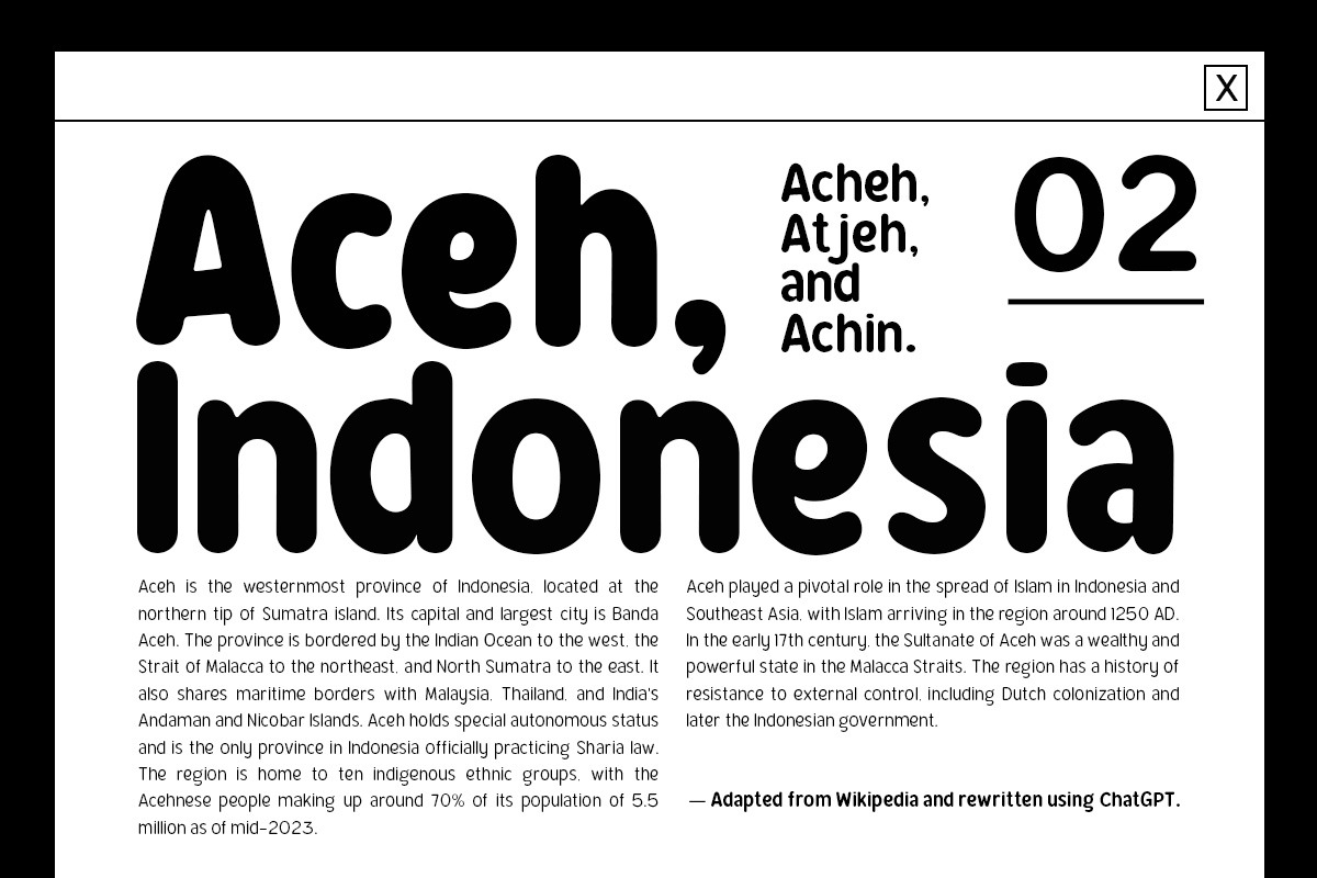 Bener Rounded - Sans Serif Rounded D, a Sans Serif Font by Afkari Studio (Photo 7 of 12)
