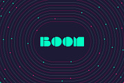 Quo Duo-Geometric display typeface, a Font by Srg® (Thumbnail 7 of 8)
