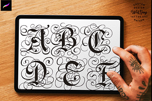 Procreate Custom Tattoo Lettering