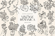 Vintage Botanica | Illustration Kit, an Object Illustration by KetteCreate (Thumbnail 1 of 13)