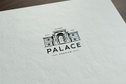 Luxury Palace Vintage Logo, a Branding & Logo Template by tkzgraphic (Thumbnail 2 of 2)