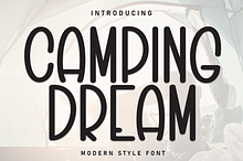 Camping Dream | Script Font