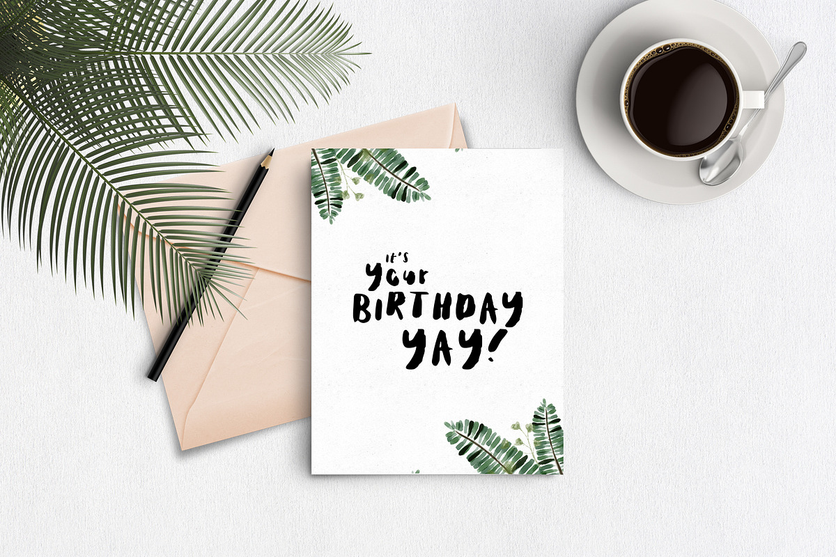 Rubi Ink Brush Font preview 4