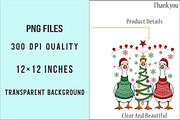 Funny Christmas Goose Png, Christmas, an Illustration by SinaCreation (Thumbnail 6 of 7)