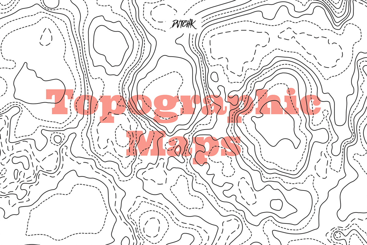 Topographic Maps, a Background Graphic by dvtchk (Photo 11 of 11)