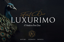Luxurimo / Modern Font Duo