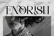Enorish || Modern Classy Serif Font, a Serif Font by Ermedia Studio (Thumbnail 1 of 10)