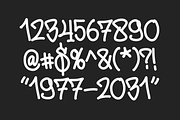 Jumpis Graffiti Typeface, a Handwritten Font by Fitrah Type (Thumbnail 6 of 12)